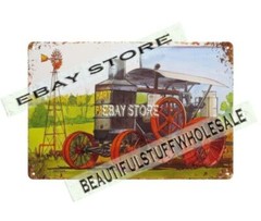 1981 farm arts 1907 HART-PARR 30-60 tractor engine metal tin sign collectible s