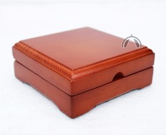 Solid Wood Box for 1oz American Silver Eagle in Direct Fit Capsule