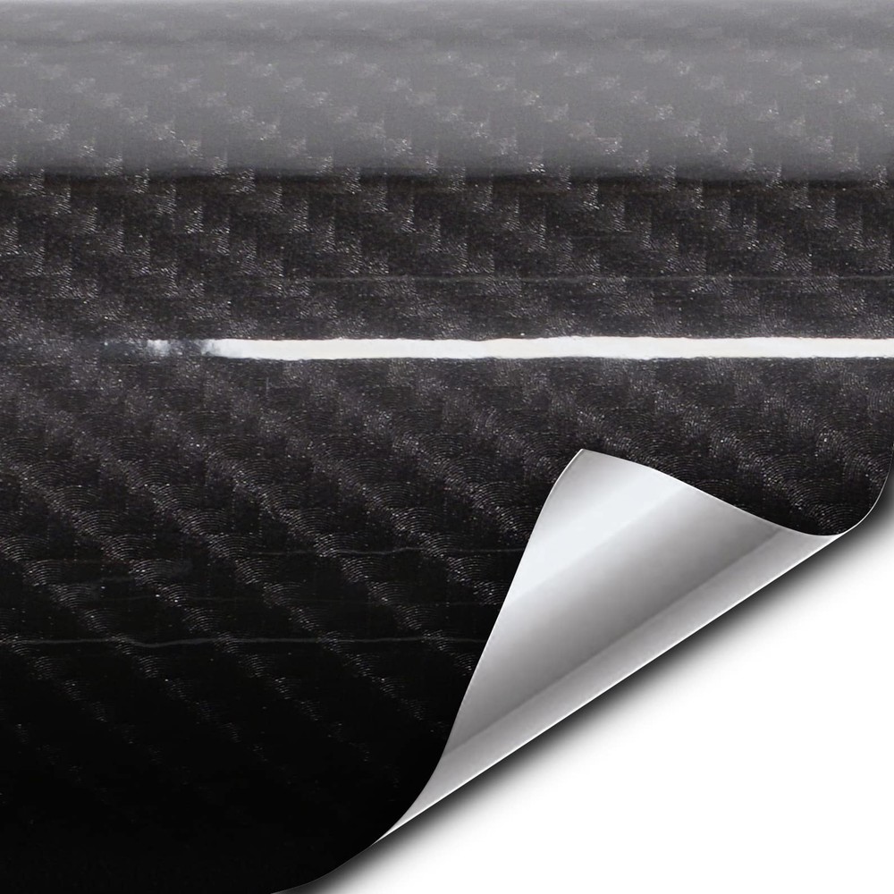 VViViD Tek R High-Gloss Carbon Fibre Vinyl Wrap Air-Release Adhesive Roll (3f…