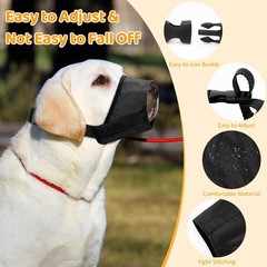 Coppthinktu Dog Muzzle Suit – 7PCS Adjustable Muzzles for Small to Large Dogs…