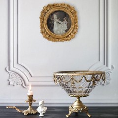 vintage picture frames 3×3 round gold – antique ornate small picture frames w…