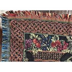 Old Salem Tapestry Throw Blanket Bob Timberlake Apple Orchard 67 X 48 Cotton