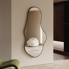 Evoralis Asymmetrical Wall Mirrors -2855 Irregular Decorative Aluminum Alloy