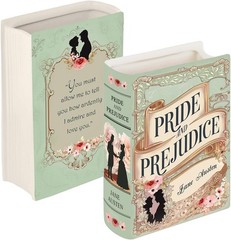 Ceramic Book Vase Pride and Prejudice Gifts for Book Lovers Women & Men – Jan…