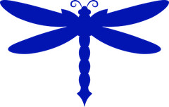 Dragonfly Vinyl Art Decal Sticker Car Truck RV Door Window Wall Laptop Tablet