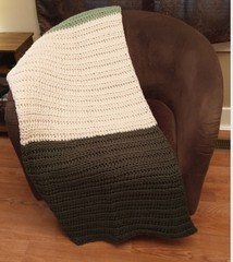 Crochet Colorblock Afghan