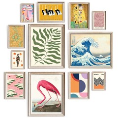 97 Decor Artsy Eclectic Wall Art – Boho Maximalist, UNFRAMED, Global