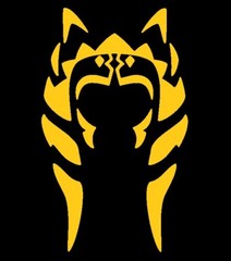AHSOKA TANO, PADAWAN, JEDI, STAR WARS, Decal Stickers for Cars, Windows, Laptops