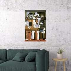 365752 Three Musicians Pablo Picasso Spain Painter Art Wall Print Poster