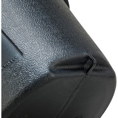 Global Industrial Black Outdoor Ashtray 1-1/2 Gallon