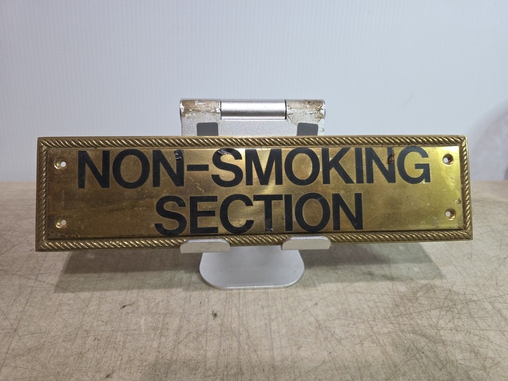Solid Brass Door or Wall Sign Plaque 12″ X 3″ X 1/4″ PLAIN
