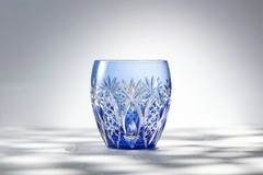 Personalized glass COD not available Kagami Crystal Edo Kiriko From Japan