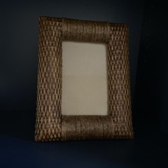 Argento S.C. Rattan Picture Frame Woven ,Coastal, Boho ,Organic,Minimalist Home