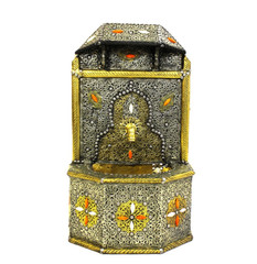Moroccan Indoor Fountain Home Decor Handmade Authentic 30″