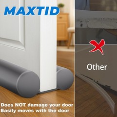 Large Door Draft Stopper 30 Inch for Small Size Bedroom Door, Fits 0.5 to 1.7…