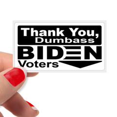 «Thank You Biden Voters» 25-250 Pack Stickers IMPEACH Anti Joe Biden Sucks Prank