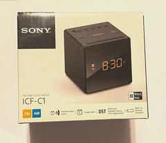 SONY Cube ICF-C1 Dream Machine AM/FM Clock Radio New in Box!