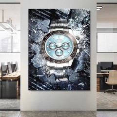 Rolex Daytona Platina inspired Canvas Wall Art Print – Watch Art Poster Print