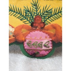 VTG 1981 McDonald’s Christmas Holiday Sign Give Someone A Smile For The Holidays