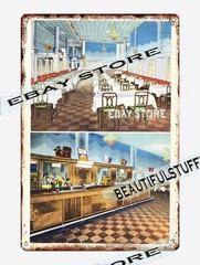1930-45 St. Regis Restaurant Bar 1460 Broadwa, Times Sq., New York City tin sign