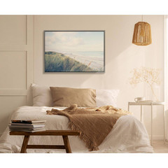 Sylvie the Perfect Day by Laura Evans Framed Canvas Landscape Art Print 23 In. X