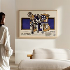 Art Deco wall art, vintage style print for home decoration, Art Deco Urban