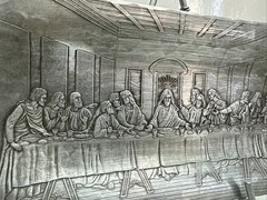 Wendell August Last Supper 12×6 Inches Handmade