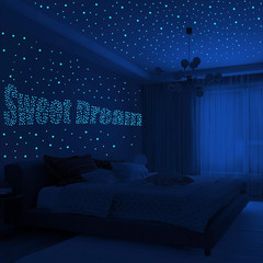 808 PCS Glow in the Dark Stars for Ceiling, Glowing Wall Decals Decor Stickers,