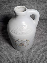 Vintage Cottagecore Clinton China Stoneware Jug About 9 Inches Tall
