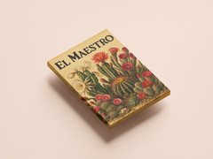 Cactus Flower Poster Canvas – El Maestro Mexican Botanical Wall Art Decor Gift