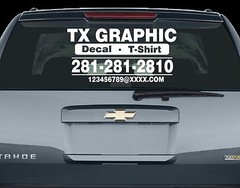 CUSTOM VINYL DECAL STICKER CALCOMANIA SIGN BUSINESS TRUCK CAR DOOR WINDOW