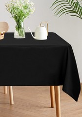 Clear Plastic 100% Waterproof Tablecloth – 60 x 84 Inch – Vinyl PVC Rectangle