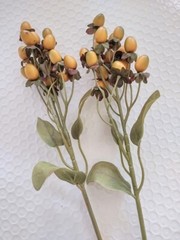 ARTIFICIAL hypericum stem, TWO stems