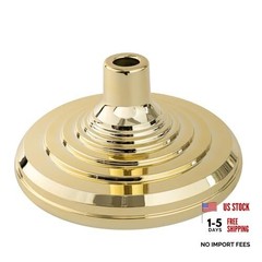 Base Stand for Flag Indoor,Gold Interior Flag Holder Gold Flag Pole Base