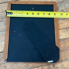 MCM Vtg Rectangular Wooden Picture Frame 8 x 10 in Smooth Finish Free Standing