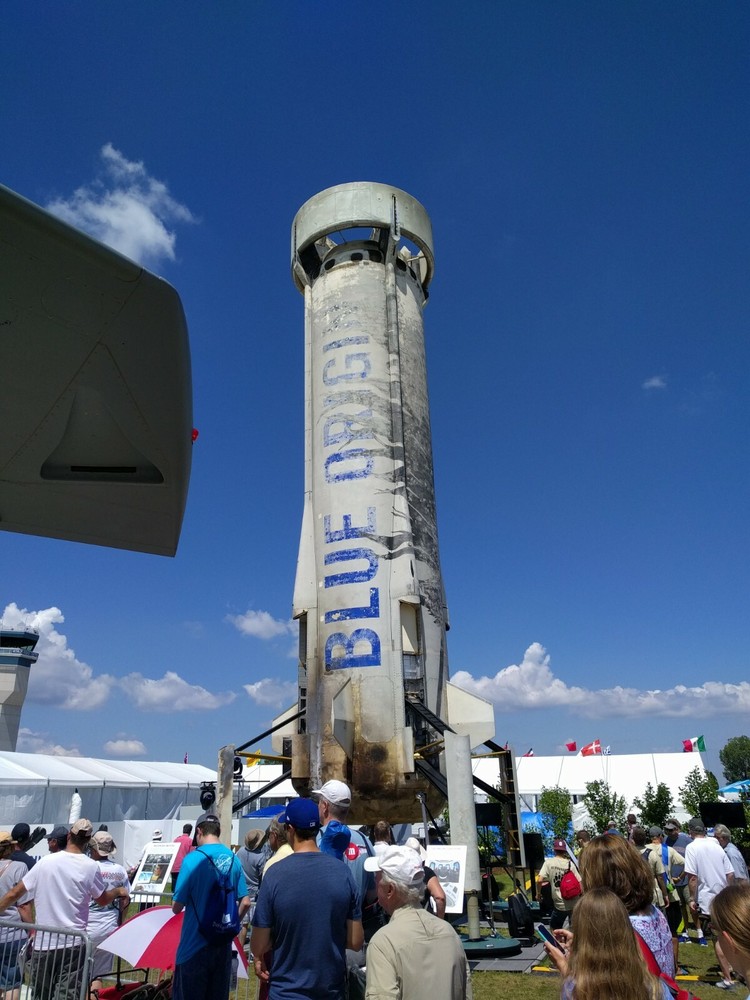 New Shepard Blue Origin Space Rocket Ship Jeff Bezos POSTER PICTURE Photo PRINT