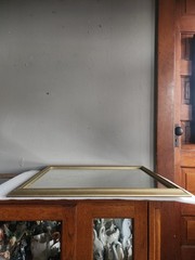 Vintage Gold Acrylic Framed Wall Mirror Accent Mirror • 22½»×18½»