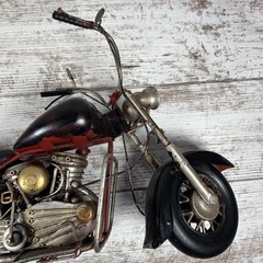 Vintage HomeGoods Motorcycle Metal Model Art Home Decor 15” 1/6 Scale