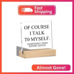 Funny Office Gifts for Women Men Coworkers Work Gifts for Her Him Of Course I Ta