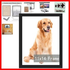 RUN HELIX 11×14 Picture Frame in Black – Horizontal and Vertical Formats for…