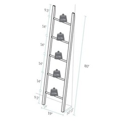 Decorative Ladder with Solid American Cherry – N/A