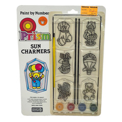 VINTAGE 1990’s PRISM SUN CHARMERS CATCHER KIT YOU CAN PAINT NEW SEALED BEAR DOG
