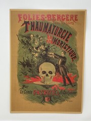 Circus Poster Magic Show Freak Show Posters Skulls Ghosts Skeletons Wall Art