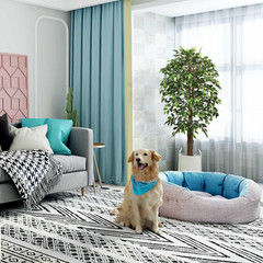 6Ft Faux Ficus Tree for Home Decor, Indoor/Outdoor Silk Plant