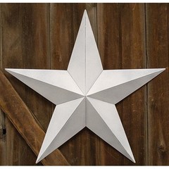 Metal Barn Star Wall Decor Rustic Farmhouse Outdoor 3D Large Multiple Sizes
