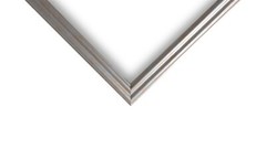 US ART Frames .75″ Cloud Silver Picture Frame 11″ to 24″ – Set of four