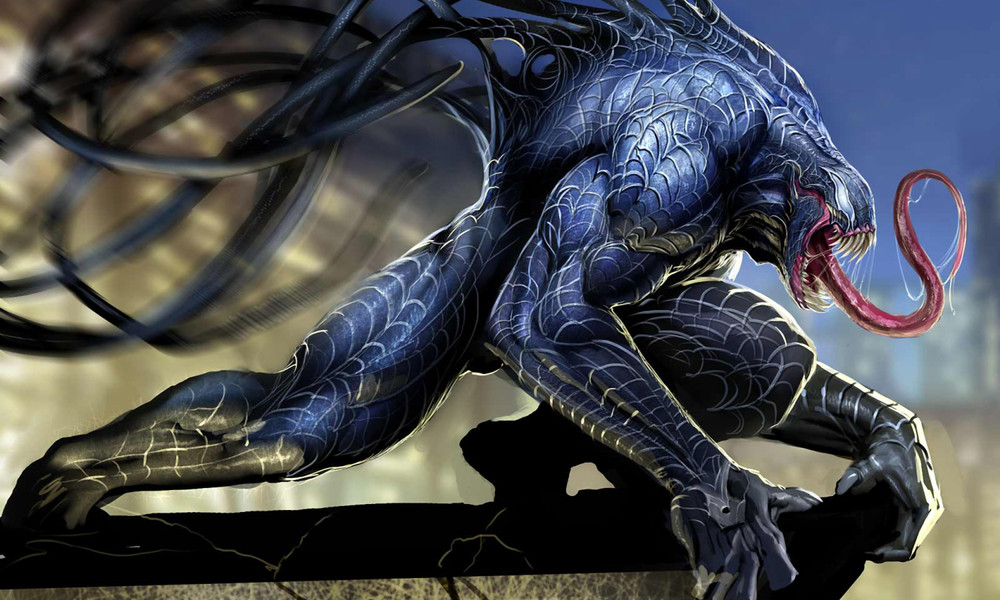 SPIDERMAN VENOM MARVEL COMICS CANVAS WALL ART READY TO HANG CP128