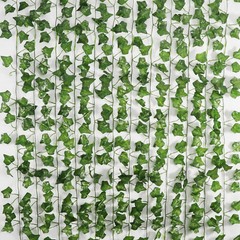 EZFLOWERY 72 Strands 504 Feet Artificial Ivy Vines Leaves, Silk Garland Fake