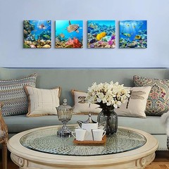 Bathroom Wall Decor Canvas Wall Art For Living Room Office Decor Modern Bedro…
