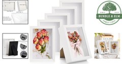 4×6 Shadow Box Picture Frames with Removable Hardware for Vertical or Horizontal